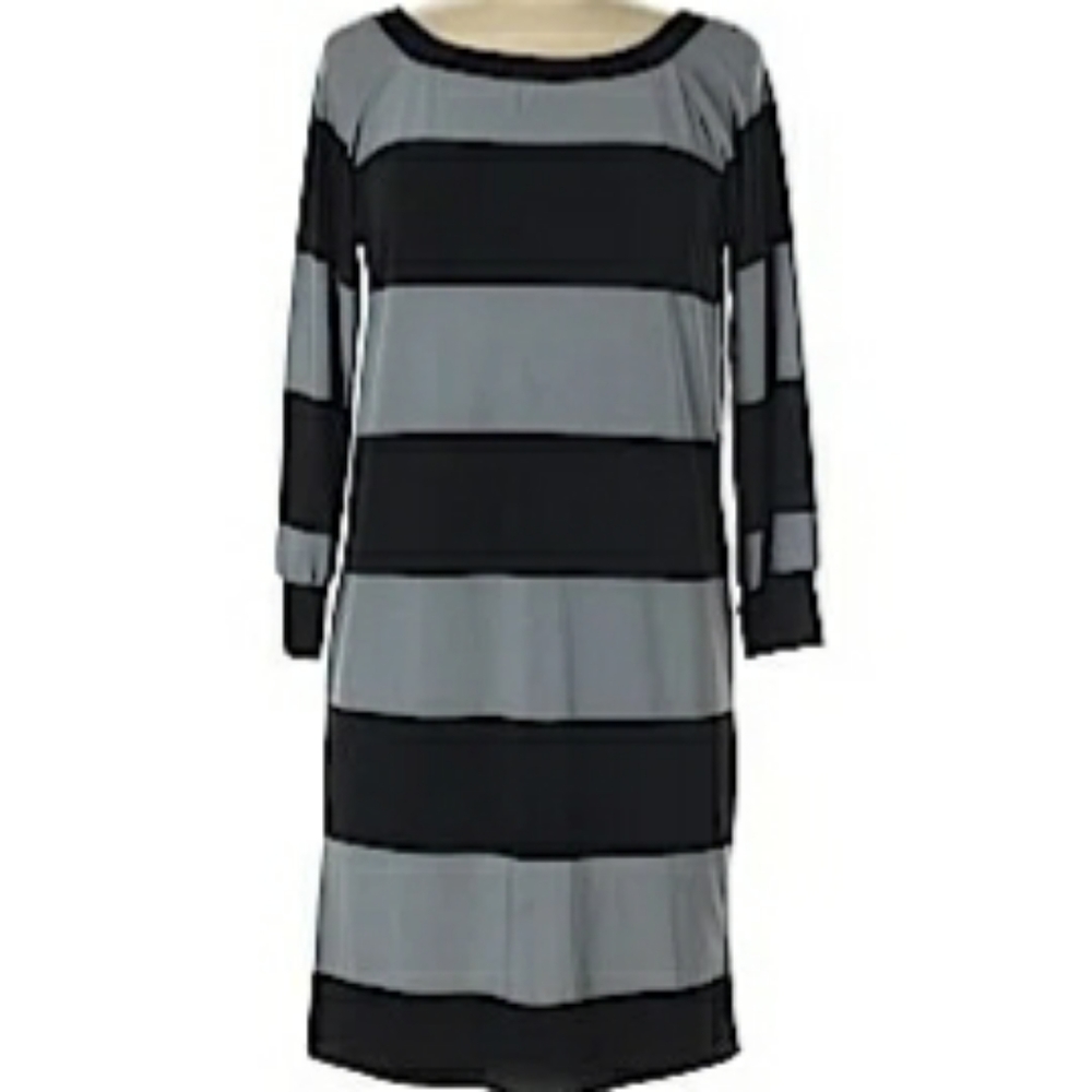 Black & Gray Norma Kamali dress